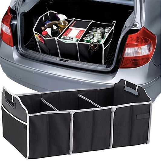 Organisateur Coffre Voiture Pliable - Rangement Multi-Poches Grande Capacité